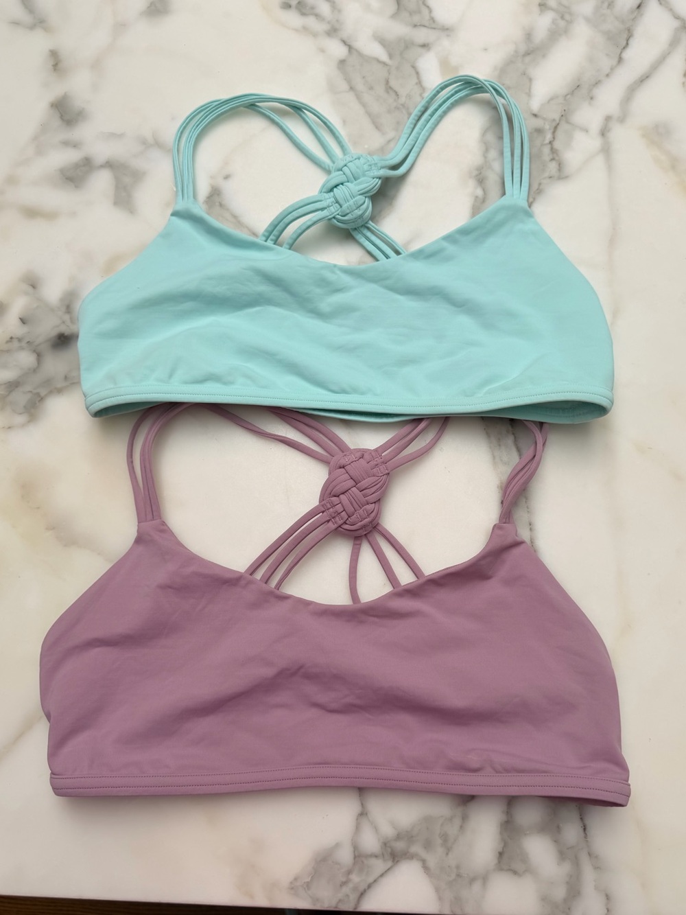 2-Rare & like new Lululemon Love Knot Bras
